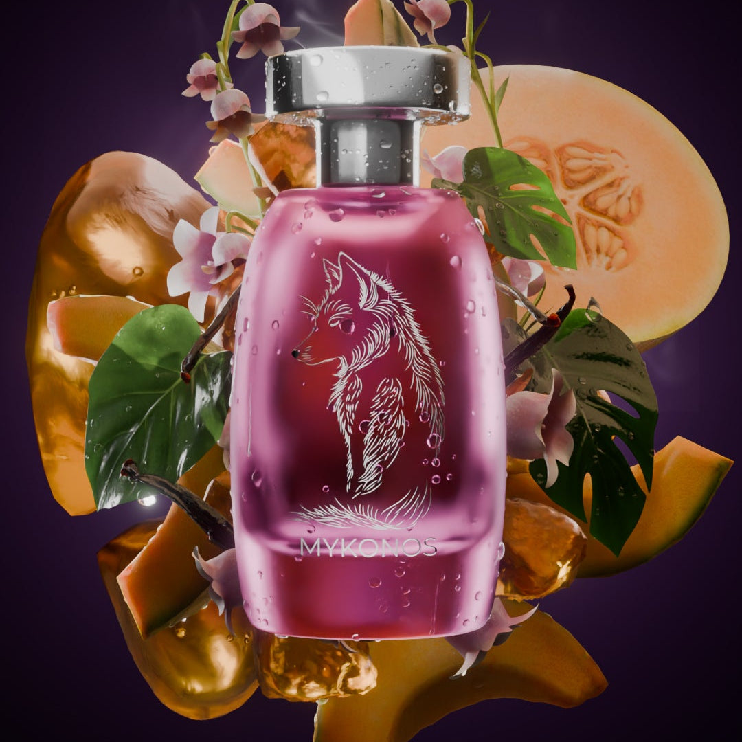 Mykonos Silent Whisper Extrait de Parfum 50ml | 100ml Vanilla Fruity Unisex Perfume - Image 9