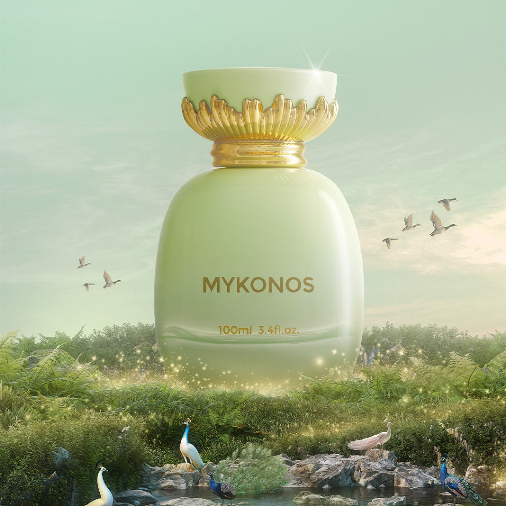 Mykonos Utopia Extrait de Parfum 100ml Unisex White Floral Musk Perfume - Image 4