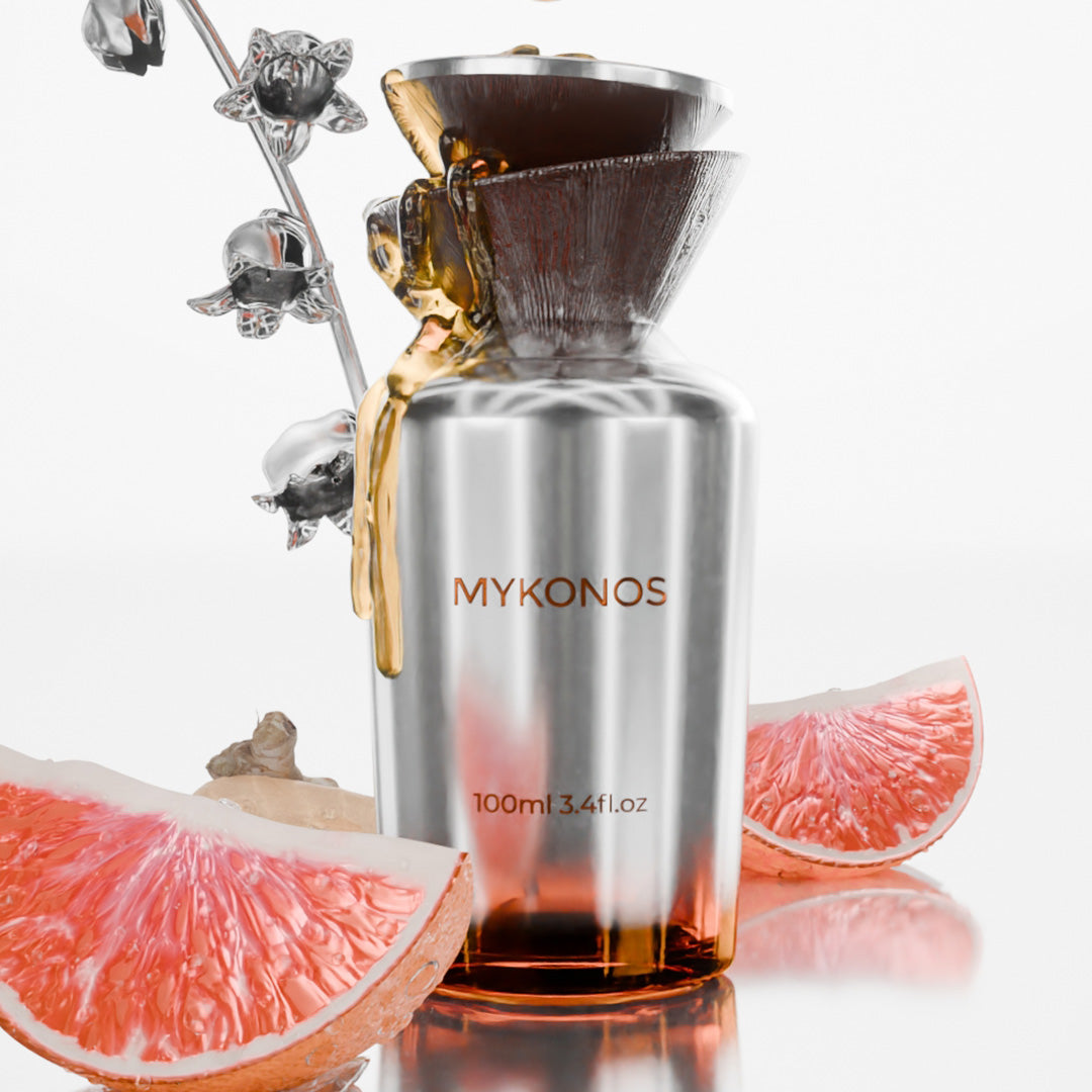 Mykonos Reflection Extrait de Parfum 50ml | 100ml Citrus Musk Fresh Unisex Perfume - Image 9