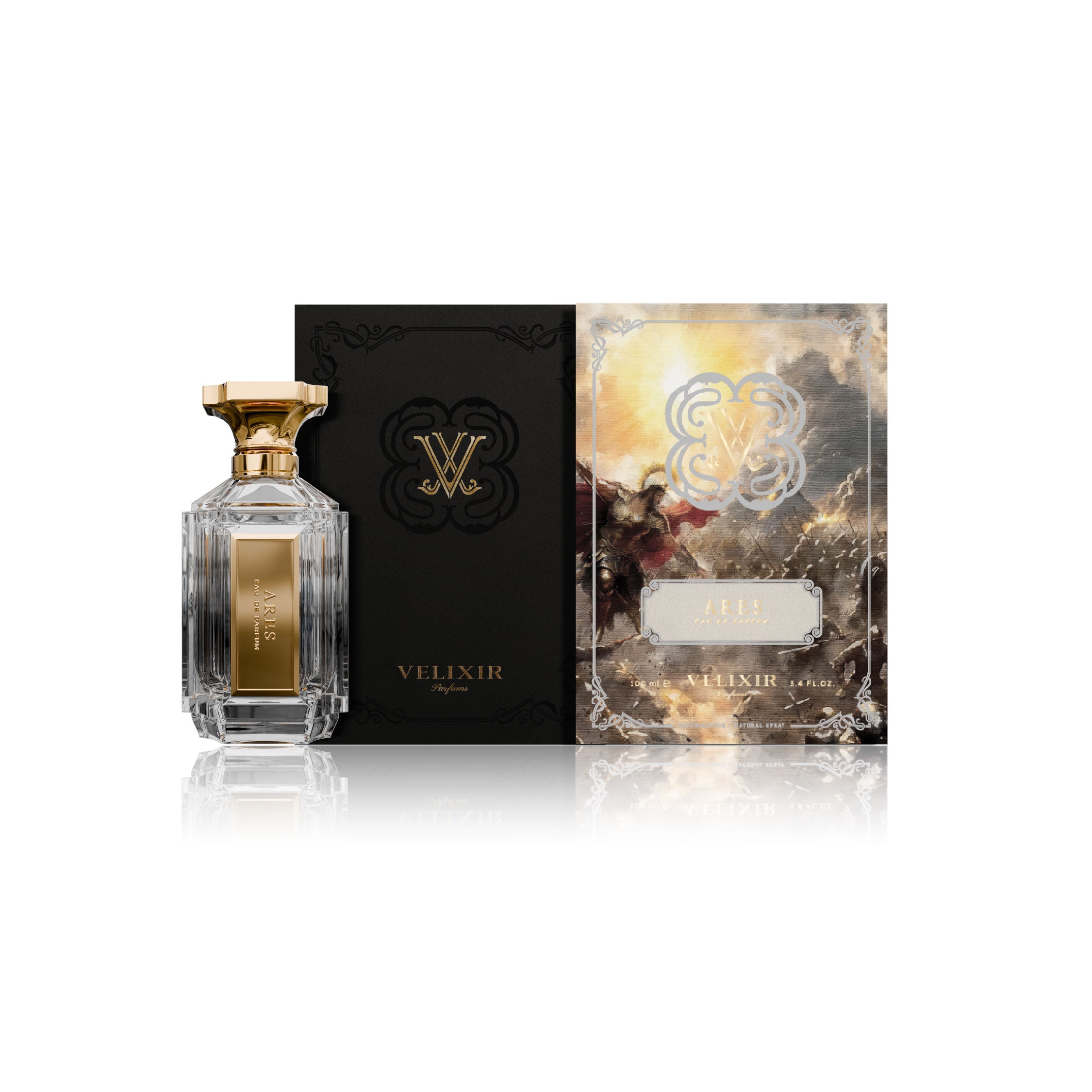 Velixir Parfums Ares Eau de Parfum Unisex Citrus Woody Musky 35ml 100ml - Image 2